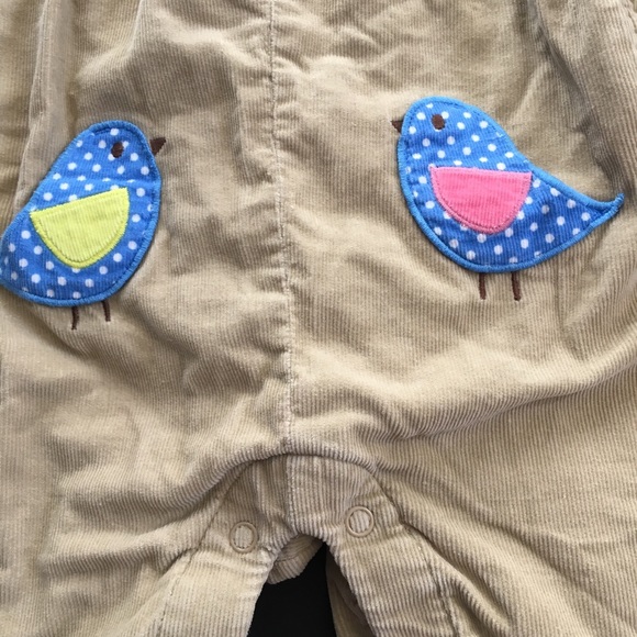 Mini Boden Bird Overalls